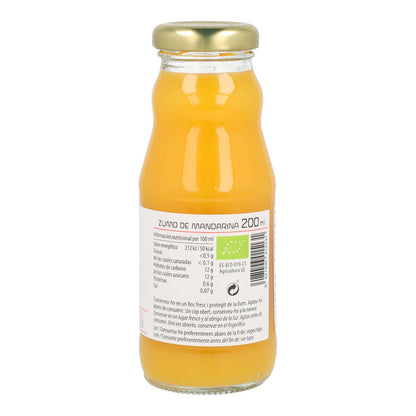 Sumo de tangerina orgânico Cal Valls 200 ml