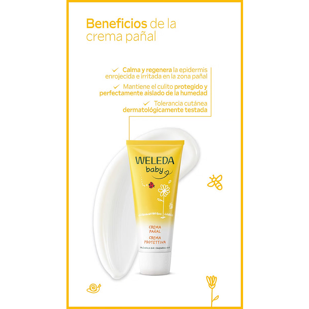Creme para Fraldas de Calêndula Weleda, 75ml