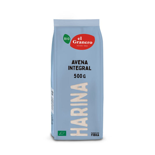 Farinha de Aveia Integral Biológica El Granero 500g