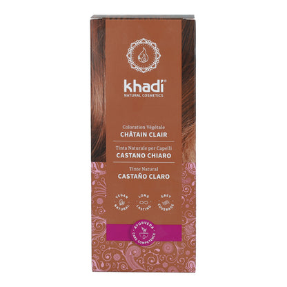 Corante natural castanho claro Khadi 100 g