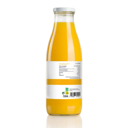 Sumo de laranja 100% fresco da Eco Planeta Huerto 750ml