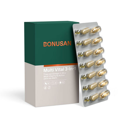 Multi Vital 3 em 1, Bonusan, 84 comprimidos
