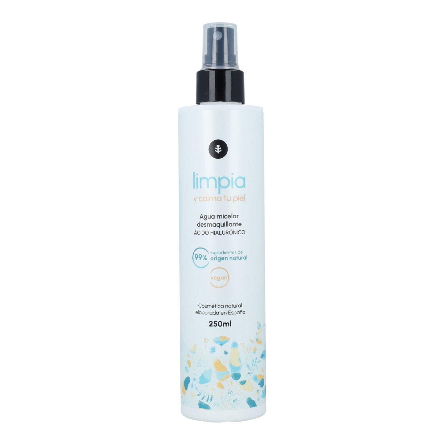 Água Micelar de Limpeza com Ácido Hialurónico Planeta Huerto 250 ml