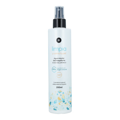 Água Micelar de Limpeza com Ácido Hialurónico Planeta Huerto 250 ml