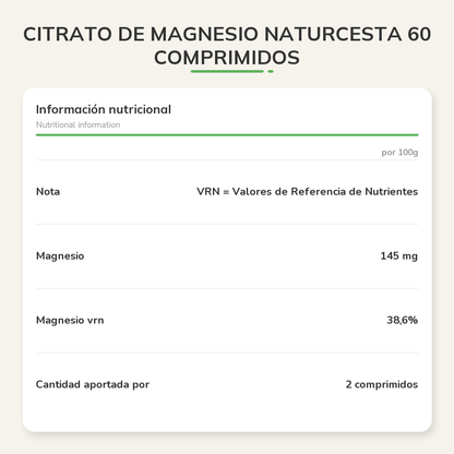 Información nutricional