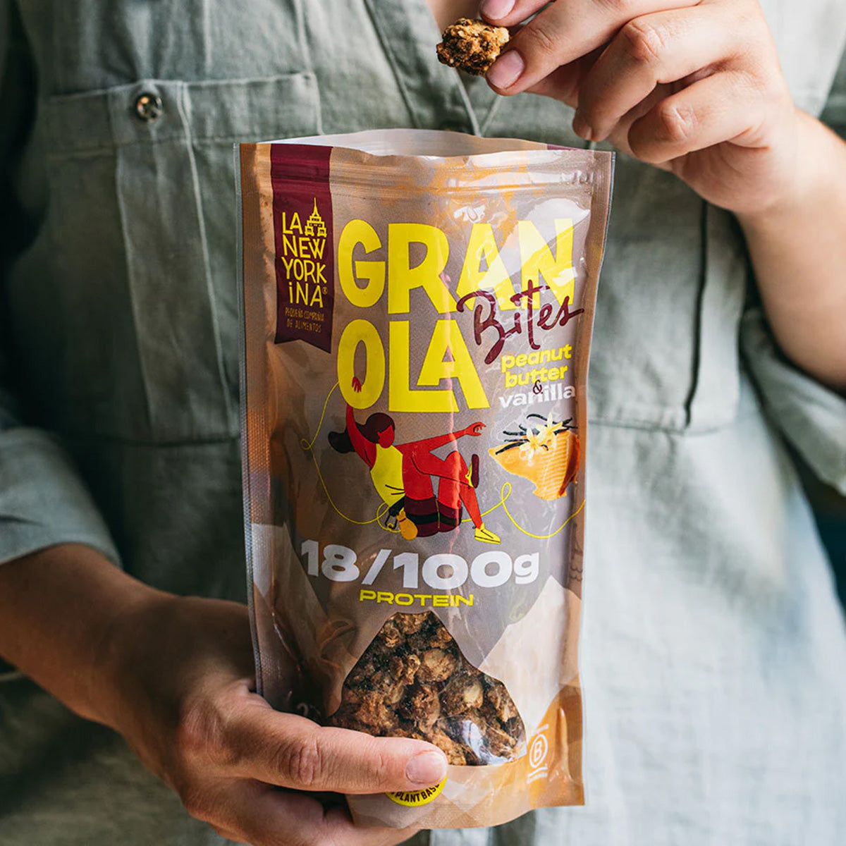 Granola Manteiga de Amendoim Baunilha La Newyorkina 275 g