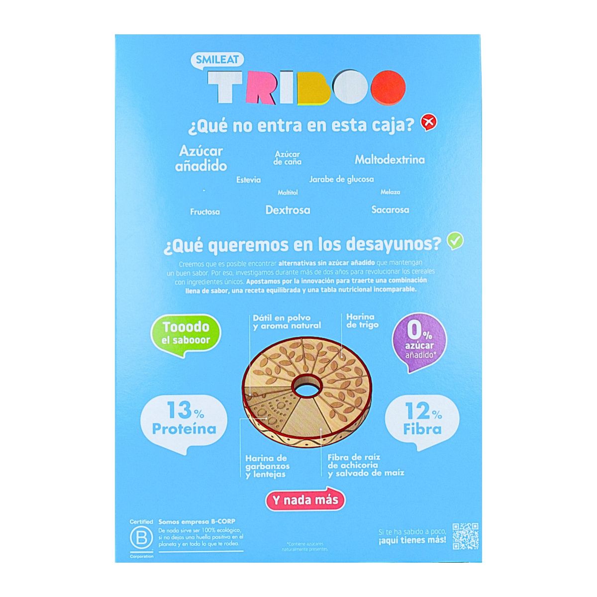Cereais de pequeno-almoço biológicos 300g, Triboo