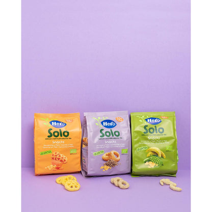 Snacks Biológicos de Cenoura e Milho 40g - Hero Solo