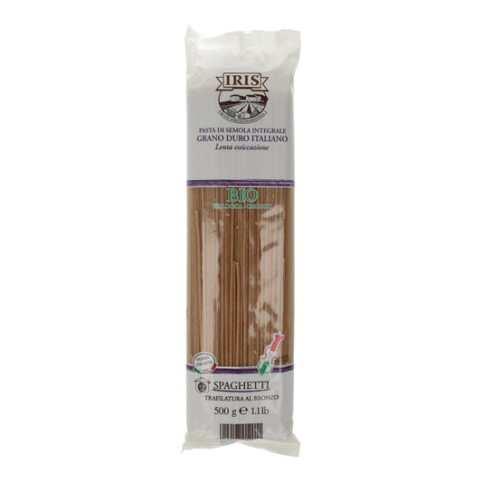 Esparguete Integral Biológico Iris 500 g