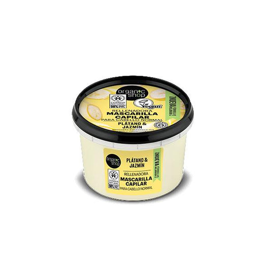 Organic Shop Máscara Capilar Reparadora de Banana e Jasmim 250 ml