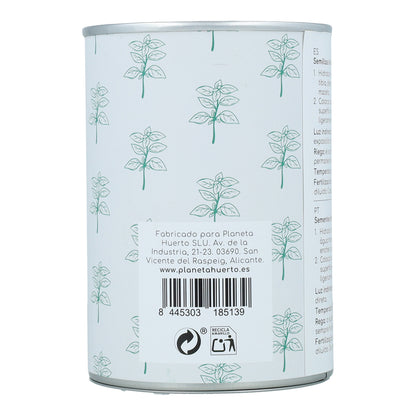 Kit de cultivo de manjericão aromático Planeta Huerto