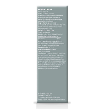 Extrato de Cardo Mariano Soria Natural, 50 ml