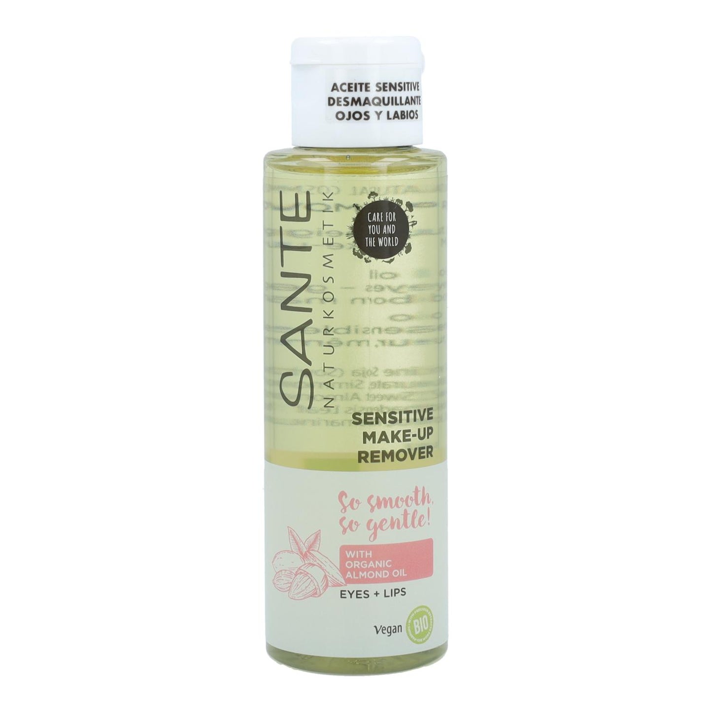 Óleo desmaquilhante para olhos sensíveis Sante 110 ml