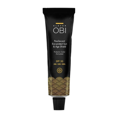 Protetor solar antienvelhecimento nacarado Eleven Obi Eco FPS 30 60ml