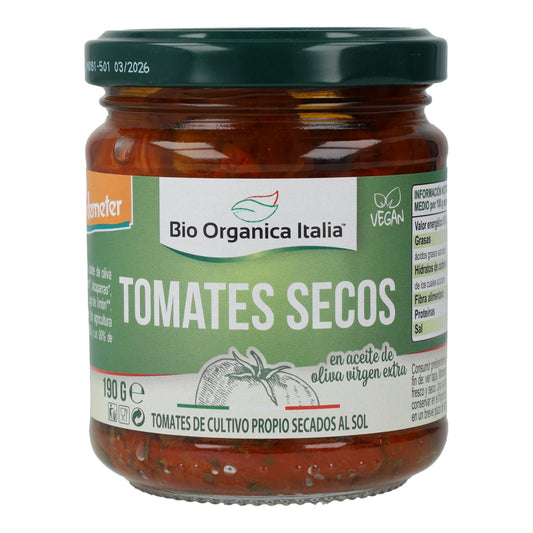 Tomates Secos Biológicos em Óleo Demeter Organica Italia 190 g