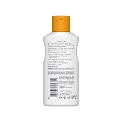 Lavera Loção Solar Sensível FPS 30 100 ml