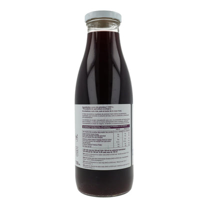Sumo de mirtilo orgânico 100% espremido ékolo 750 ml