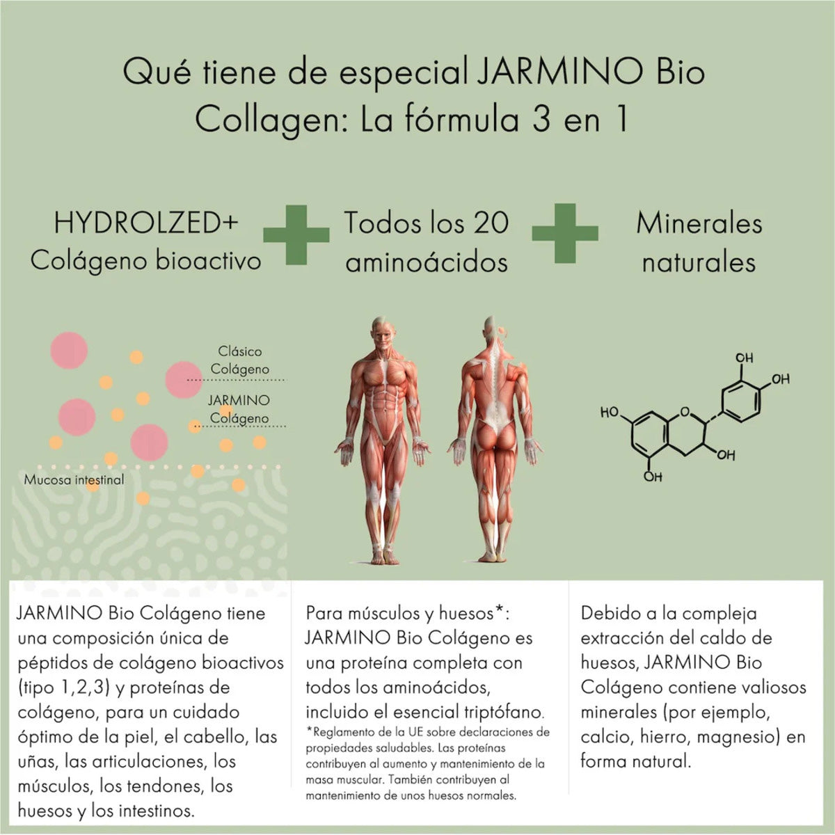 Pó de Bio Colagénio Jarmino 300g