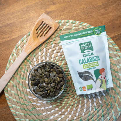 Sementes de abóbora biológicas Naturgreen 225 g
