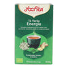 Yogi Tea BIO Chá Verde Energia, 17 saquetas