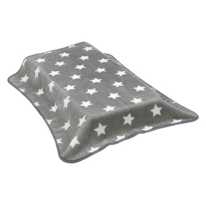 Manta de berço 110x140 cm. Cambrass em várias cores Star Celeste