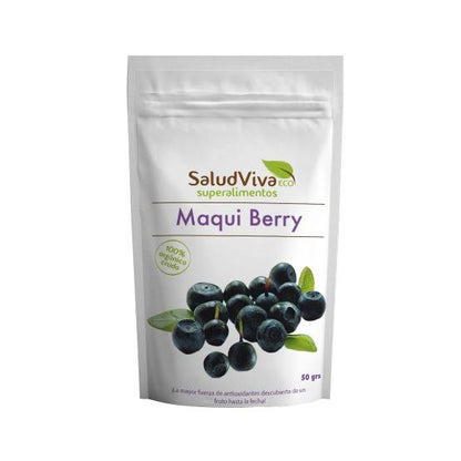 Baga de maqui em pó ECO 50 g, Salud Viva