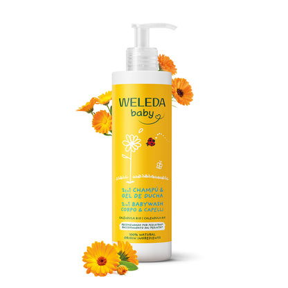 Champô e Gel de Banho Calêndula Weleda 400ml