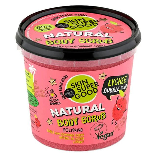 Esfoliante Corporal Natural Skin Super Good Lychee Bubble Gum 360ml