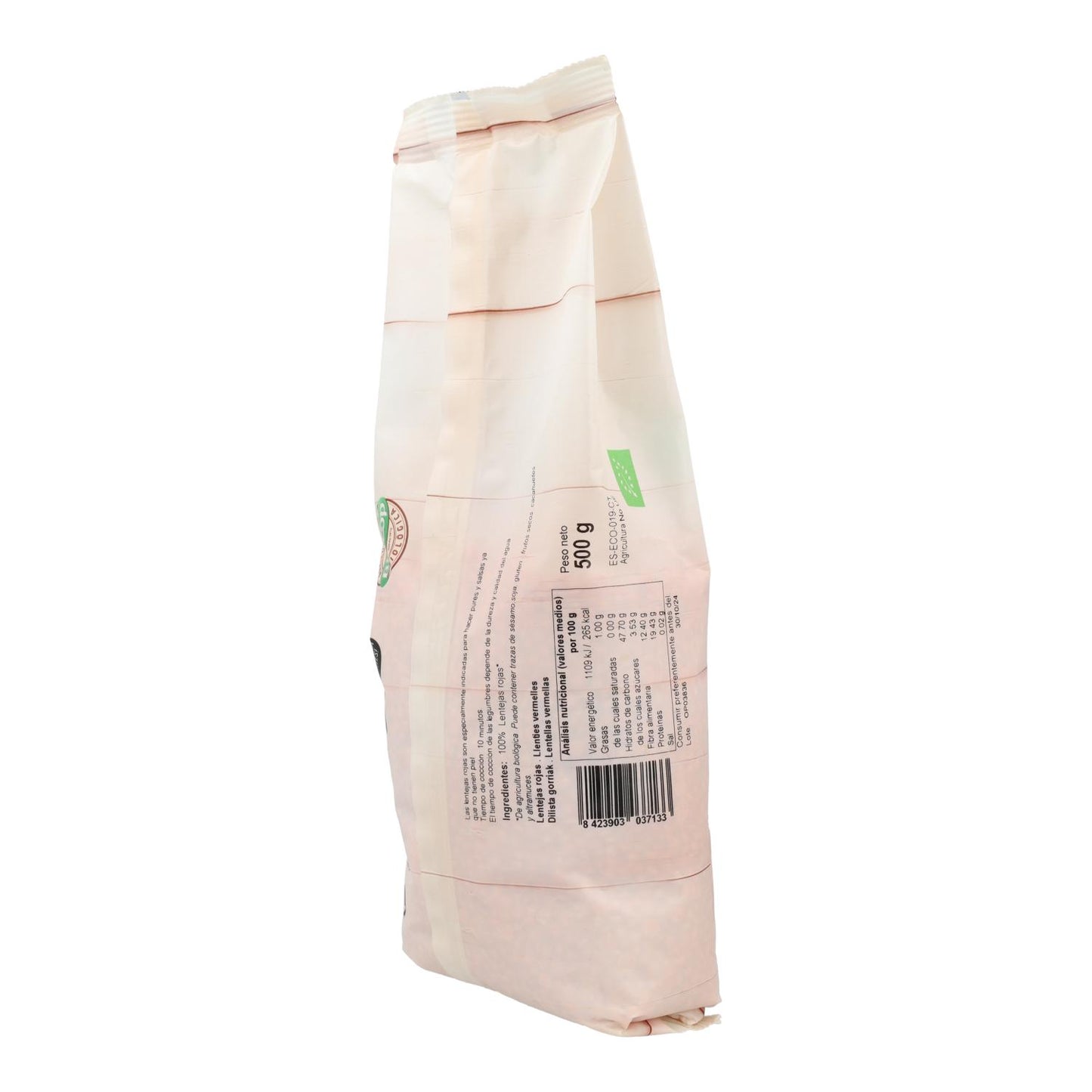 Lentilhas vermelhas Biocop 500g