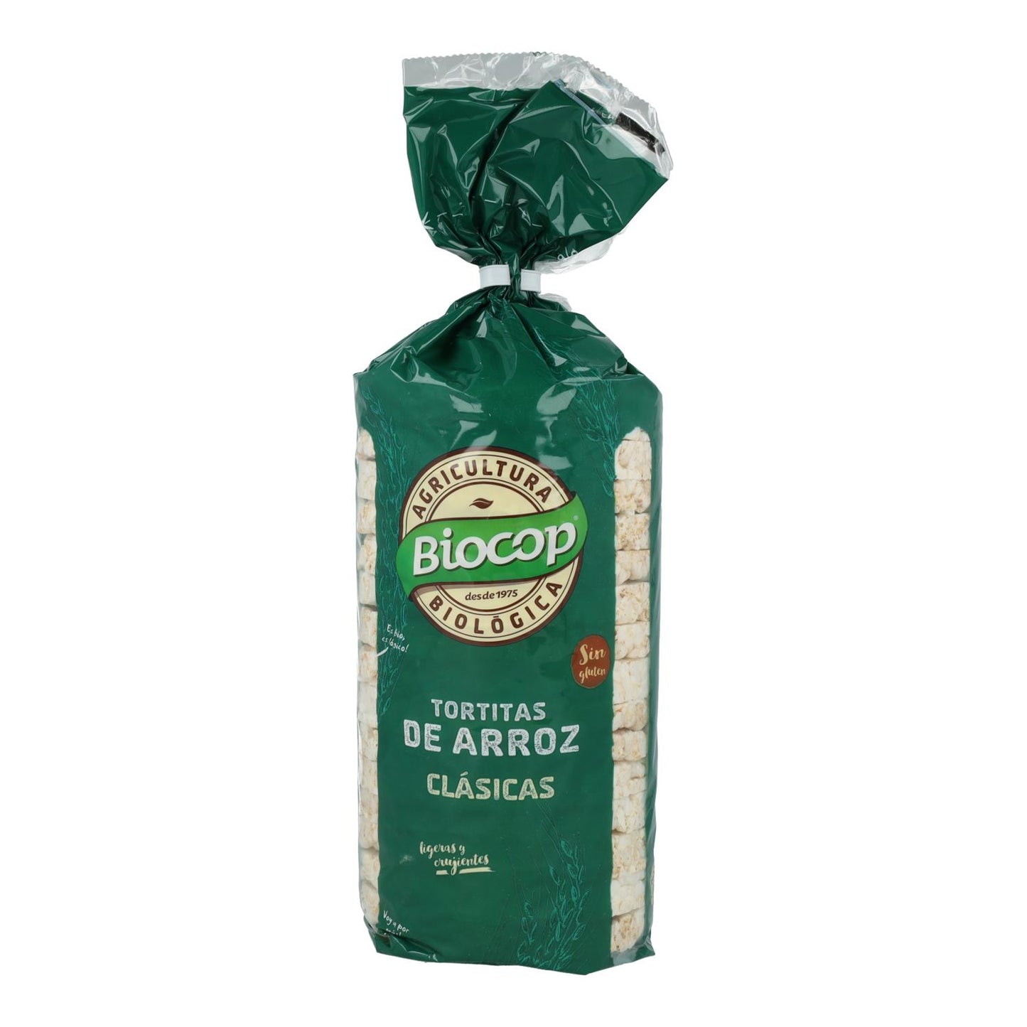 Embalagem com 2 Bolinhos de Arroz Biocop Classic 200 g