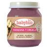 Babybio Maçã e Ameixa Pote 130g