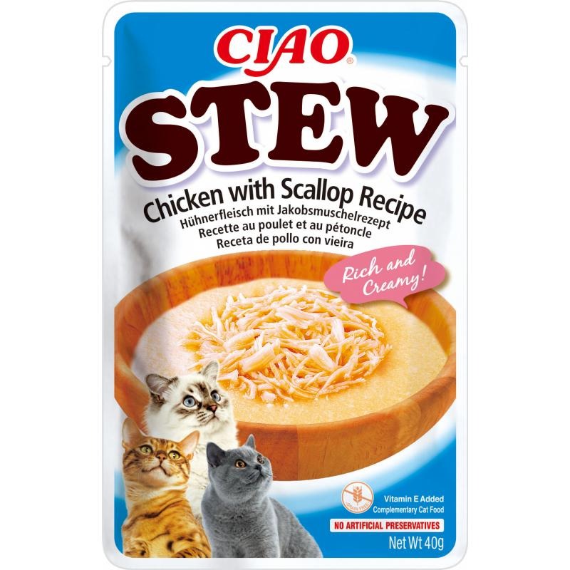 Estufado de frango com vieira 40 g