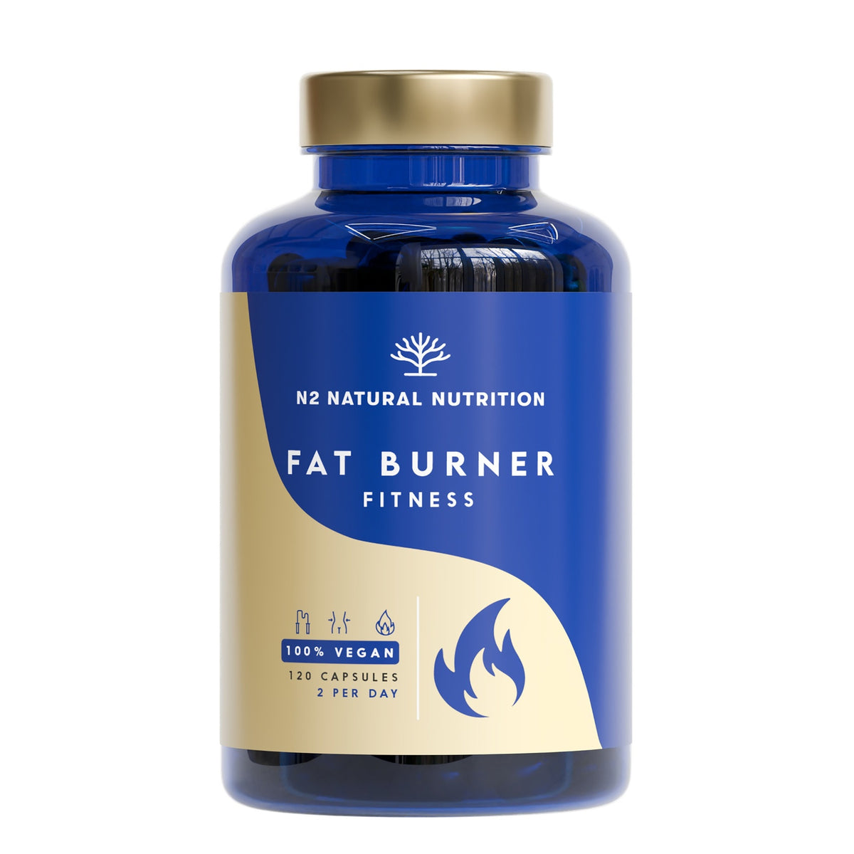 Quemagrasas Fitness 60 días Adelgazamiento N2 Natural Nutrition 120 cápsulas