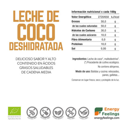 Leite desidratado COCO ECO: Doypack 1 kg