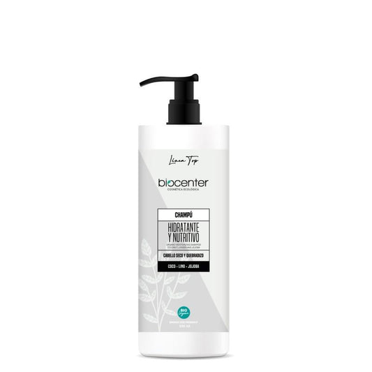 Champô Hidratante Nutritivo Biológico Coco Linho Jojoba Top Line 500 ml