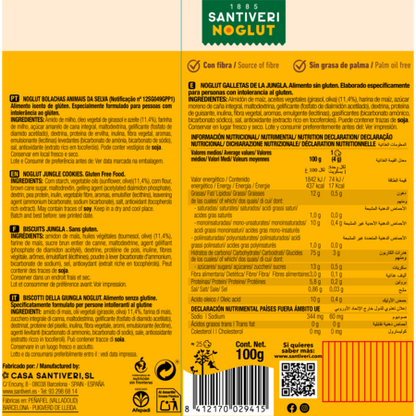 Biscoitos Selvagens Sem Glúten Santiveri 100 g