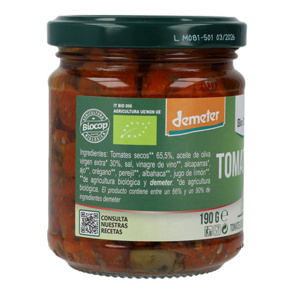 Tomates Secos Biológicos em Óleo Demeter Organica Italia 190 g