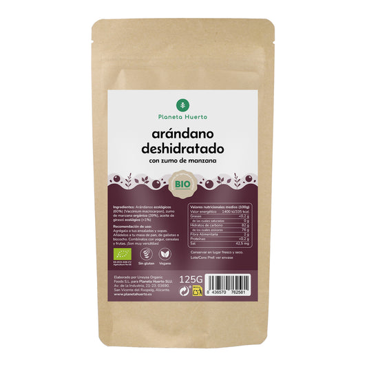 Mirtilo seco ECO Planeta Huerto 125 g