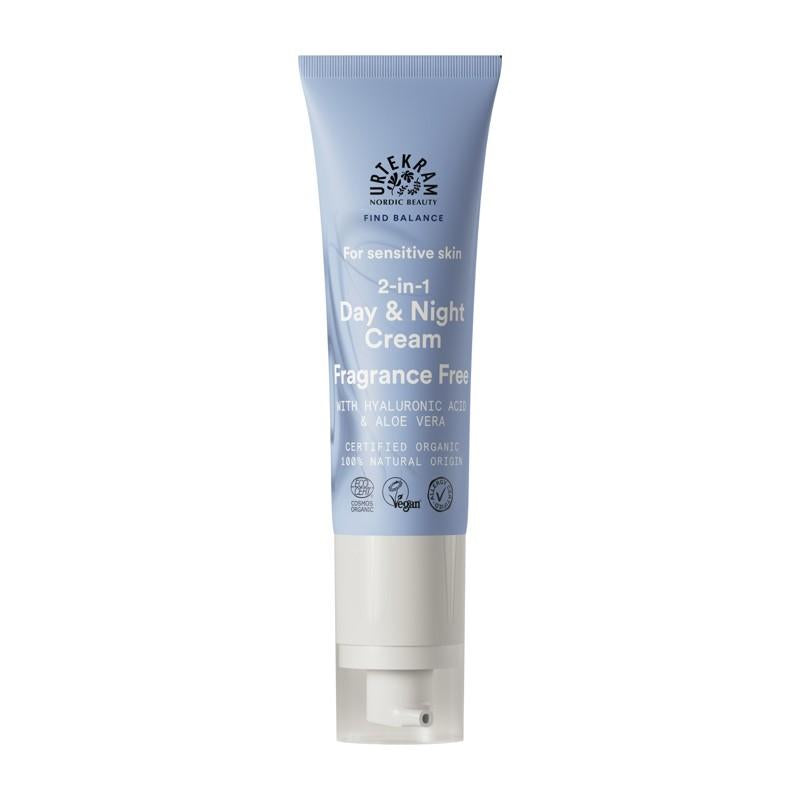 Creme Facial de Dia e Noite Sem Fragrâncias Urtekram 50 ml