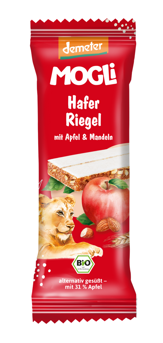 Barritas de Manzana con Avena Mogli 25 g