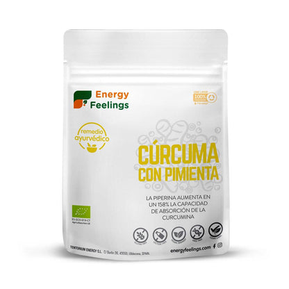 Cúrcuma com Pimenta-do-Reino em Pó Eco Energy Feelings 200 g