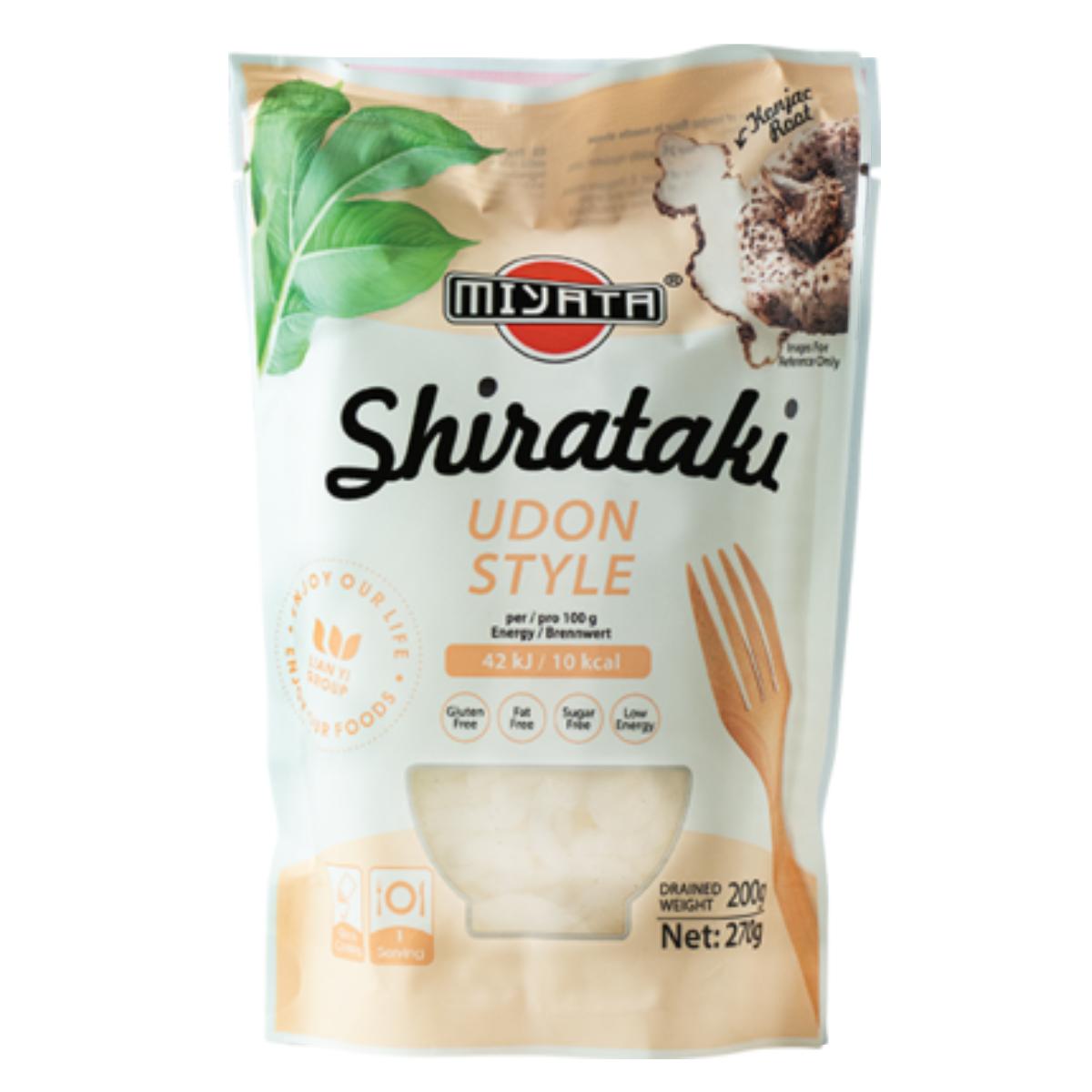 Shirataki, massa Udon Miyata 270 g