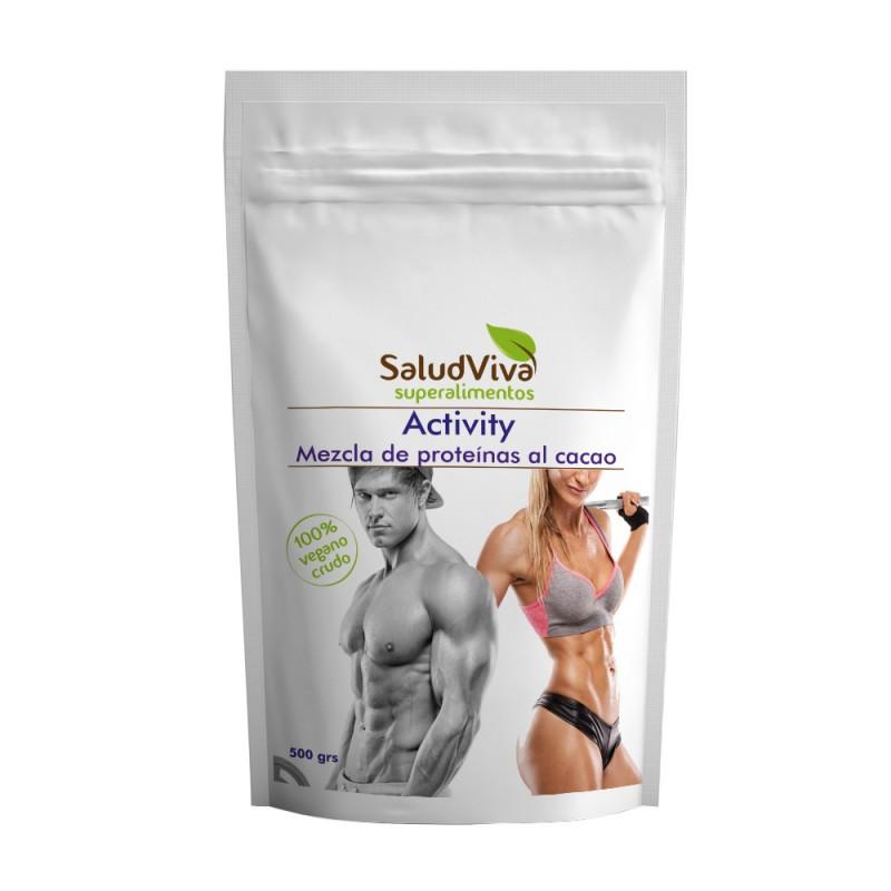 Salud Viva Activity Mistura de Proteínas de Cacau 500g 