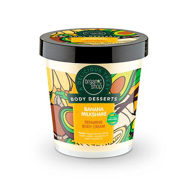 Organic Shop Banana Smoothie Creme Corporal Reparador 450 ml
