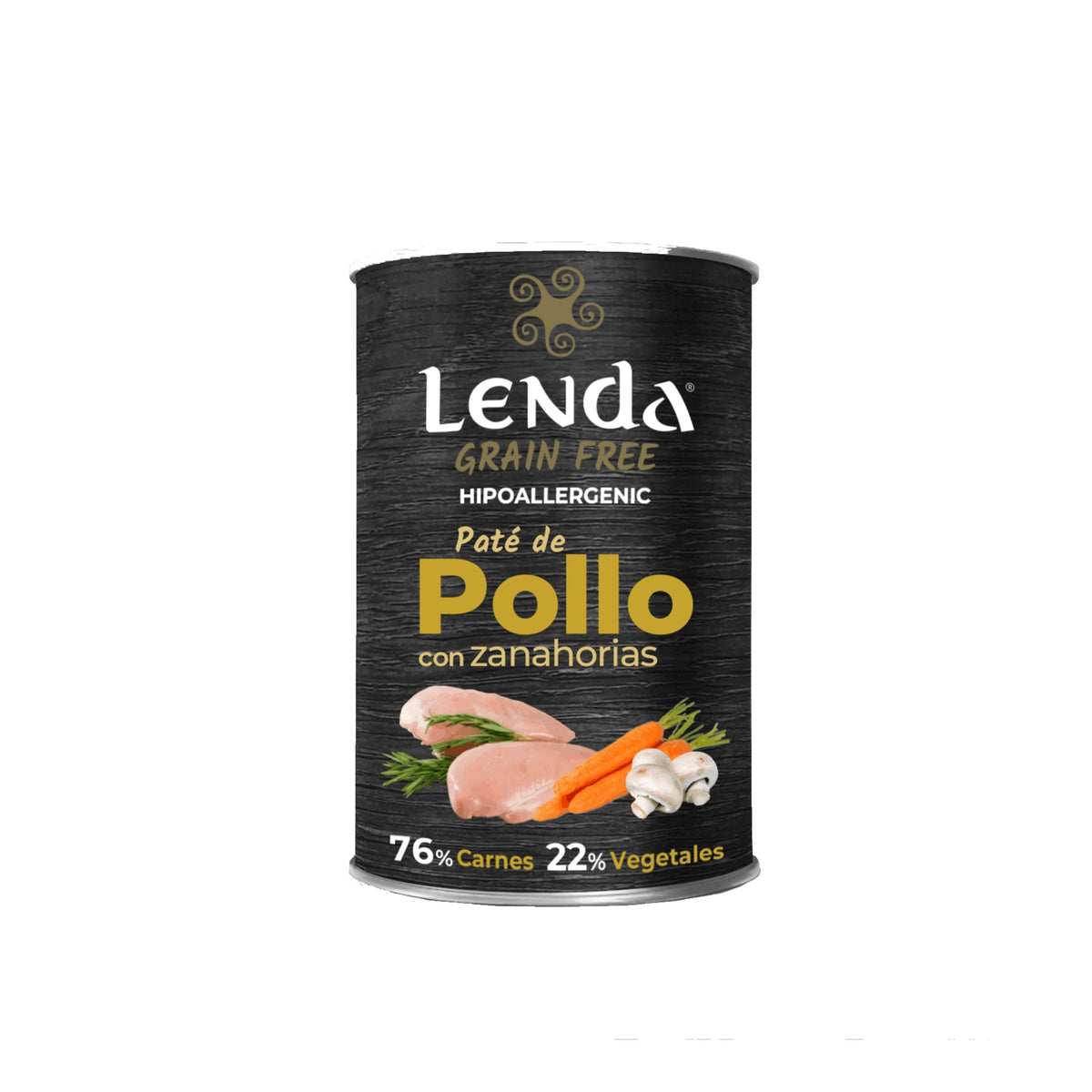 Paté para Perros de Pollo Grain Free Lenda 400 g