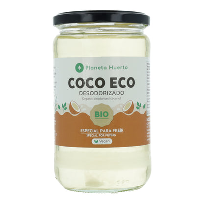 Óleo de Coco Desodorizado ECO Planeta Huerto 500 ml