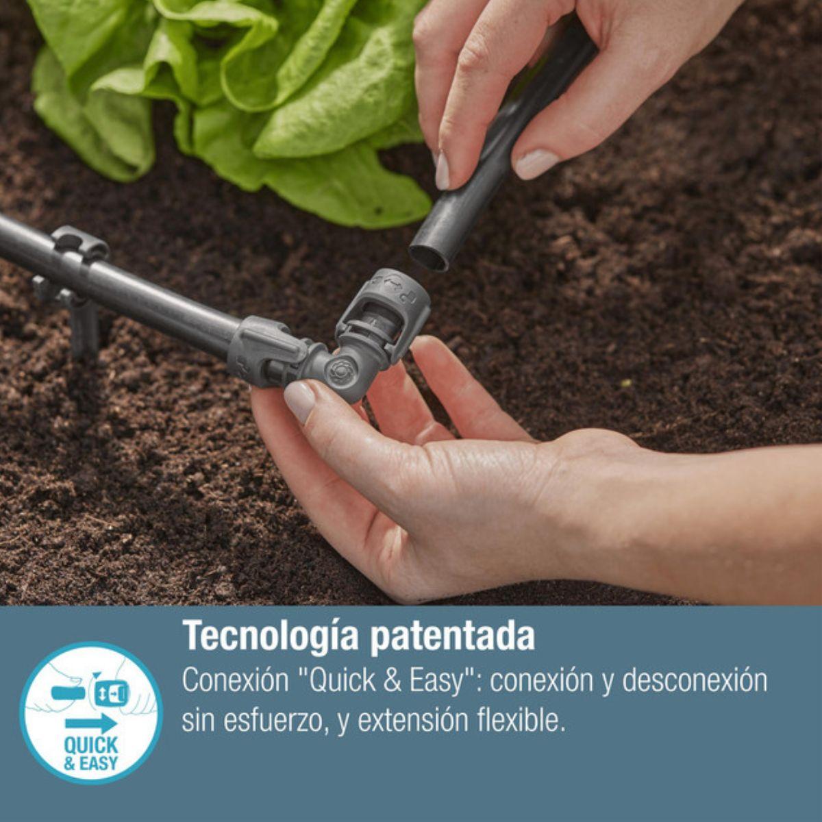 Junta em T para bicos Gardena Microdripsystem x5
