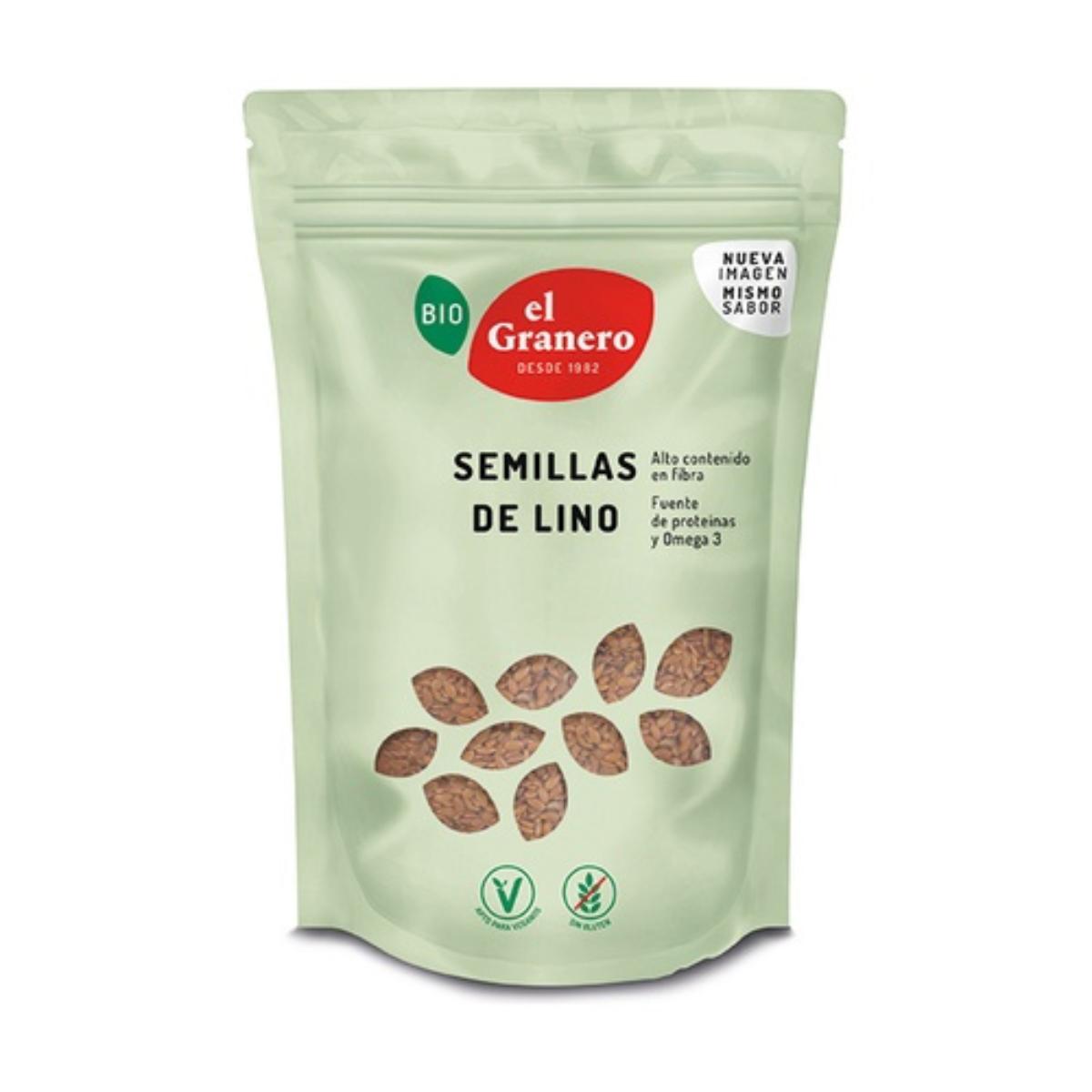 Sementes de Linho Biológicas El Granero 200 g