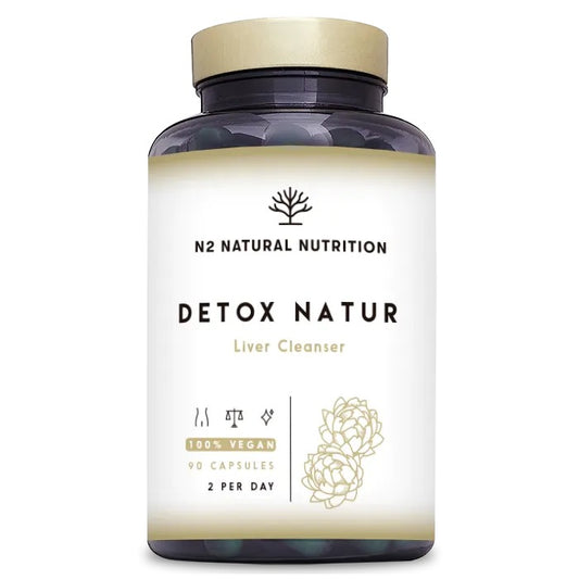 Detox Natur 45 días Hígado N2 Natural Nutrition 90 cápsulas