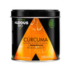 Cúrcuma biológica com gengibre, pimenta preta e probióticos, 250 cápsulas. Aldous Bio